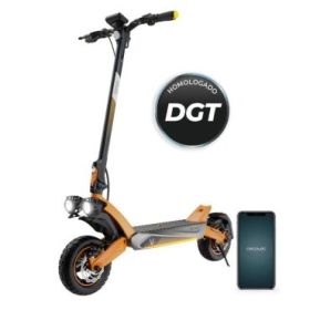 Cecotec Bongo V70 Connected Patinete Electrico - 1500W - Autonomia 70km - Bateria 48V y 15Ah - Doble Suspension - App - Disco de
