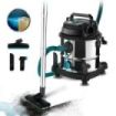 Cecotec Conga Rockstar Wet and Dry Steel Max Aspirador de Trineo para Solidos y Liquidos - 1400W - Deposito 20L - Funcion de Sop