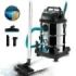 Cecotec Conga Rockstar Wet and Dry Steel Pro Aspirador de Trineo para Solidos y Liquidos - 1600W - Deposito 30L - Funcion de Sop