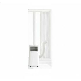 Cecotec Cubierta para Ventanas - Poliester - Aisla Del Exterior - Cremallera y Cinta Adhesiva - Facil de Sellar - Ideal para Air