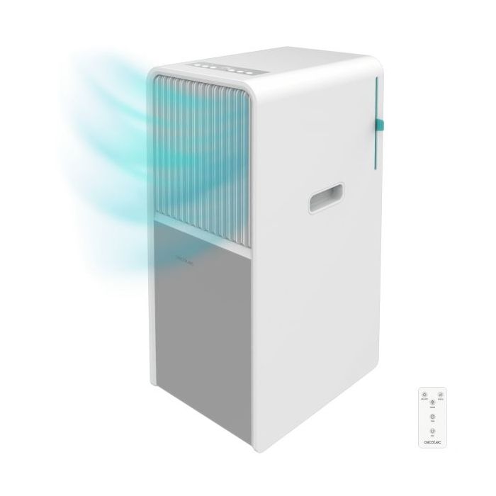 Cecotec ForceClima 9150 Aire Acondicionado Portatil - 2250 Frigorias - 9000 BTU - Cobertura hasta 25m2 - Tactil - Pantalla LED -