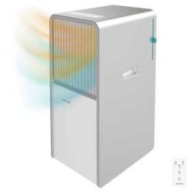 Cecotec ForceClima 1265 Aire Acondicionado Portatil - 3000 Frigorias - Capacidad 12000 BTU - Bomba de Calor - Cobertura hasta 28