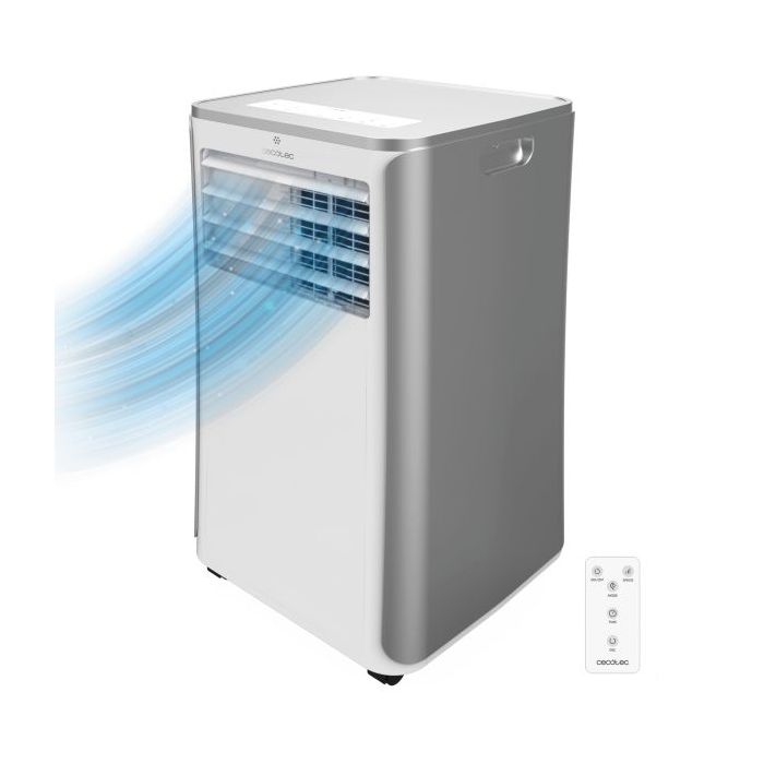 Cecotec ForceClima 9100 Aire Acondicionado Portatil - 1010W - 2250 Frigorias - Capacidad 9000 BTU - Silencioso - Cobertura hasta