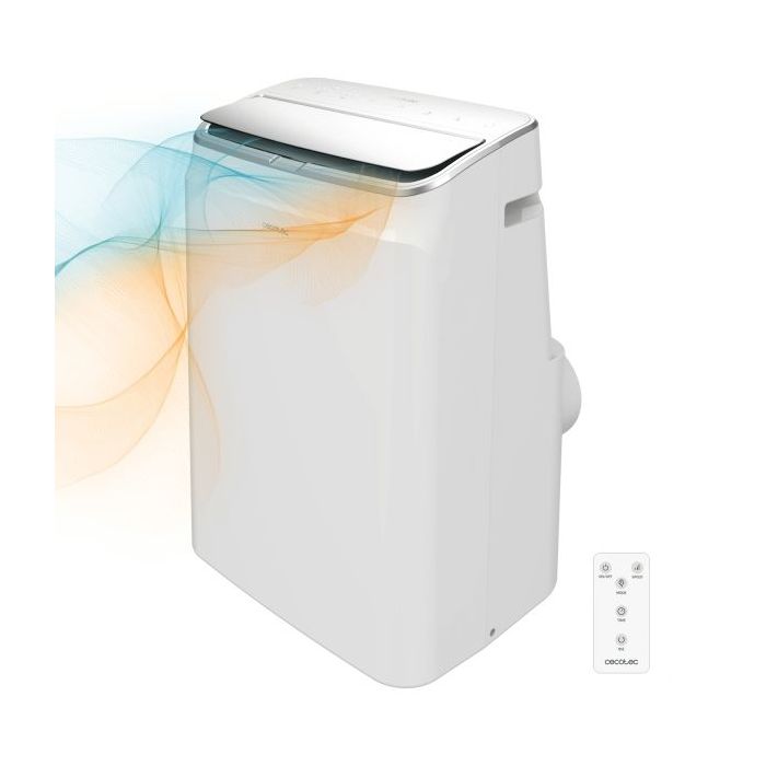 Cecotec ForceClima 1260 Aire Acondicionado Portatil - 1350W - 3000 Frigorias - 12000 BTU - Bomba de Calor - Silencioso - Cobertu