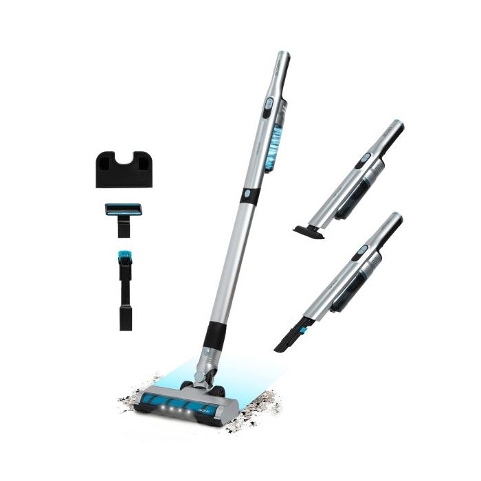 Cecotec Scoba 2100 Jalisco Aspiradora de Escoba Vertical 2 en 1 - 210W - 20KPa de Succion - Ultraligero - Autonomia hasta 45min
