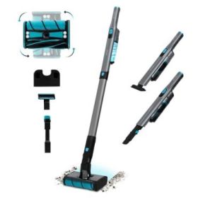 Cecotec Scoba 2100 Twice Aspiradora de Escoba Vertical 2 en 1 - 210W - 20KPa de Succion - Ultraligero - Autonomia hasta 45min -