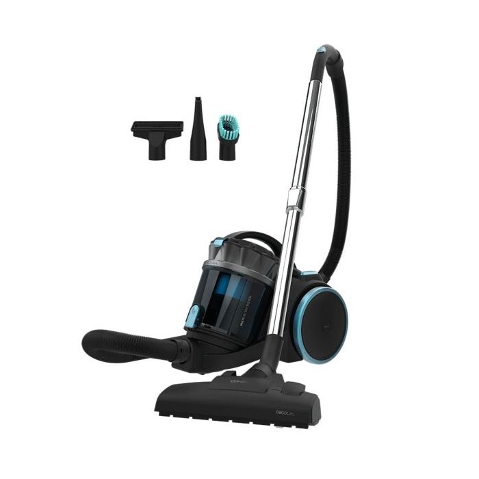 Cecotec Conga Rockstar Multicyclonic XXL Aspiradora de Trineo sin Bolsa - Potencia 800W - Succion hasta 20kPa - Deposito de 4L -