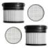 Cecotec Pack de 2 Filtros para Conga Rockstar 10000 Nebula Station - Color Blanco y Negro