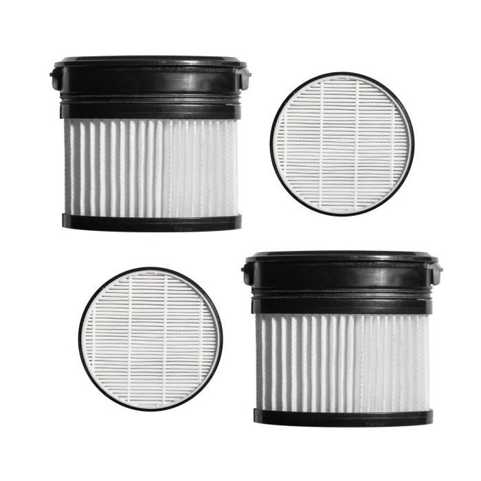 Cecotec Pack de 2 Filtros para Conga Rockstar 10000 Nebula Station - Color Blanco y Negro