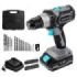 Cecotec CecoRaptor Perfect Drill 2020 Brushless Ultra Taladro Atornillador - Torque 46Nm - 2000rpm - Bateria 2Ah 20V - Luz LED -