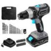 Cecotec CecoRaptor Perfect Drill 2020 Brushless Ultra Taladro Atornillador - Torque 46Nm - 2000rpm - Bateria 2Ah 20V - Luz LED -