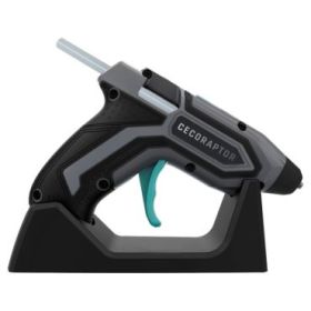 Cecotec CecoRaptor Perfect Fix 360 X‑Treme Pistola de Cola Termofusible - Autonomia 30min - Base de Carga - Bateria 1.5Ah 3.7V -