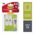 Command Pack de 24 Tiras Adhesivas para Colgar Cuadros - 8 Paresm + 4 Pares S - Soporta hasta 5.4kg - Color Blanco
