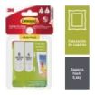 Command Pack de 24 Tiras Adhesivas para Colgar Cuadros - 8 Paresm + 4 Pares S - Soporta hasta 5.4kg - Color Blanco