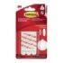 Command Pack de 10 Tiras Adhesivas de Repuesto - Formato M - Soporta hasta 3.4kg - Color Blanco