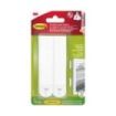 Command Pack de 16 Tiras Adhesivas para Objetos Pesados - 8 Pares XL - Soporta hasta 9kg - Color Blanco