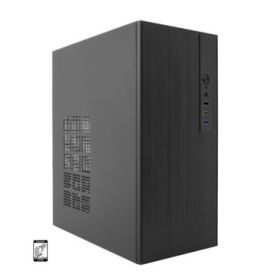 Coolbox M460 Caja MicroATX - Tamaño Disco Soportado 3.5 , 2.5  - USB-C 3.2 Gen1 y Audio - Fuente de Alimentación 500W - Color Ne