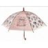 Safta Stitch Ohana Paraguas Automatico de 76cm - 8 Paneles - Asa y Punta de PVC - POE - Nervios de Acero de 8mm - Color Rosa Pas