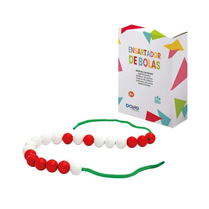 Dohe Material Didactico - Sarta de 20 Bolas - Permite Trabajar Numeracion y Calculo - Descomposiciones de los 20 Primeros Numero