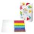Dohe Tiras de Fracciones Equivalentes - Material de Carton Resistente - Incluye Tira de la Unidad y Fracciones hasta Duodecimos