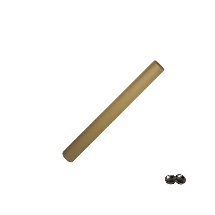 Dohe Tubos de Carton - sin Retractilar ni Etiquetar - Tapas de Plastico Separadas