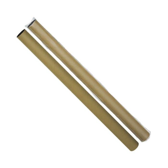 Dohe Tubos de Carton Montados -  100x20mm - Tapas de Plastico - Retractilados Individualmente