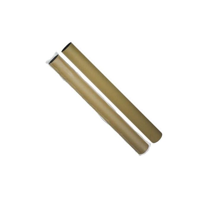 Dohe Tubos de Carton Montados - 100x20mm - Tapas de Plastico Incluidas - Se Sirven Retractilados Individualmente