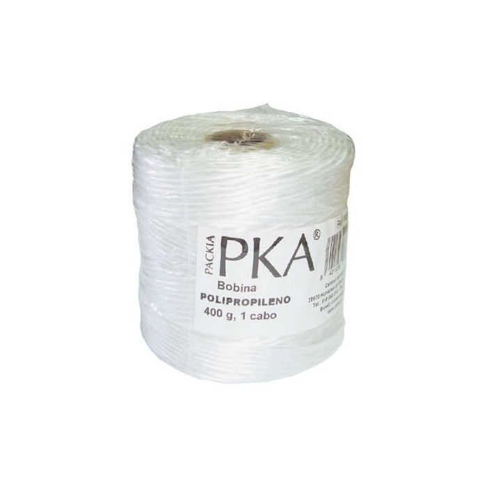 Dohe Bobina de Cuerda para Paqueteria 400g - Polipropileno Resistente - Ideal para todo tipo de Aplicaciones - Especialmente Dis