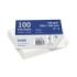 Dohe Fichas de Cartulina Offset Blanca - 180g - Paquete de 100 Unidades