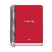 Dohe Basic Element Agenda Escolar 26/27 - Formato A6 - Dia Pagina - Papel Offset Ahuesado 70g - Cubierta de Carton Plastificado