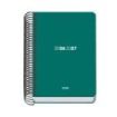 Dohe Basic Element Agenda Escolar 26/27 - Formato A6 - Dia Pagina - Papel Offset Ahuesado 70g - Cubierta de Carton Plastificado