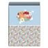 Dohe Capi Flower Carpeta con 4 Anillas de 40mm - Formato Folio - Guardas Impresas - Cubierta de Carton Plastificado - 26x34x6cm