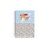 Dohe Capi Flower Cuaderno de Espiral Metalica - Formato A5 - 100 Hojas Offset de 90g - 5x5mm - Microperforadas - Banda de Color