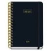 Dohe Premium Agenda Escolar 26/27 - Formato A5 - Dia Pagina - Papel Offset Ahuesado 80g - Cubierta de Carton Plastificado - Espi