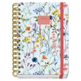 Dohe Premium Eden Agenda Escolar 26/27 - Formato A5 - Semana Vista - Papel Offset Ahuesado 80g - Cubierta de Carton Plastificado