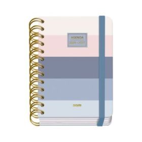 Dohe Premium Donna Agenda Escolar 26/27 - Formato A6 - Dia Pagina - Papel Offset Ahuesado 80g - Cubierta de Carton Plastificado