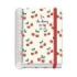 Dohe Prime Cerezas Agenda Escolar 26/27 - Formato A6 - Dia Pagina - Papel Offset Ahuesado 70g - Cubierta de Carton Plastificado