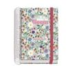 Dohe Prime Bloom Agenda Escolar 26/27 - Formato A6 - Dia Pagina - Papel Offset Ahuesado 70g - Cubierta de Carton Plastificado -