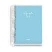 Dohe Basic Serenity Agenda Escolar 26/27 - Formato A6 - Dia Pagina - Papel Offset Ahuesado 70g - Cubierta de Carton Plastificado