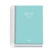 Dohe Basic Serenity Agenda Escolar 26/27 - Formato A6 - Dia Pagina - Papel Offset Ahuesado 70g - Cubierta de Carton Plastificado