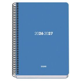 Dohe Basic Element Agenda Escolar 26/27 - Formato A5 - Dia Pagina - Papel Offset Ahuesado 70g - Cubierta de Carton Plastificado
