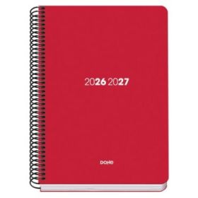 Dohe Basic Element Agenda Escolar 26/27 - Formato A5 - Dia Pagina - Papel Offset Ahuesado 70g - Cubierta de Carton Plastificado