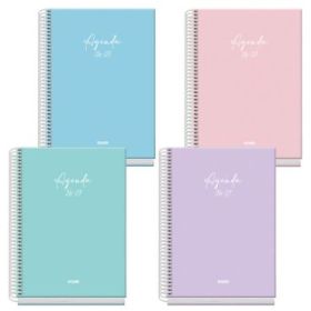 Dohe Basic Serenity Agenda Escolar 26/27 - Formato A5 - Dia Pagina - Papel Offset Ahuesado 70g - Cubierta de Carton Plastificado