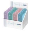 Dohe Serenity Expositor con 8 Portatodo - 4 Cremalleras - Tirador de Goma - Silicona de Tacto Suave - Asa Lateral - Colores Surt