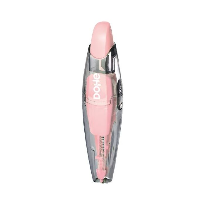 Dohe Serenity Cinta Correctora - 5mm x 6m - Pulsador Retractil - Recargable - Cuerpo Ergonomico - Color Rosa
