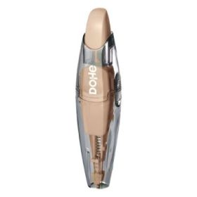 Dohe Colour Vibes Cinta Correctora - 5mm x 6m - Pulsador Retractil - Recargable - Cuerpo Ergonomico - Color Beige