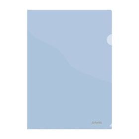 Dohe Dossier Uñero Premium Tamaño A4 - 210x297mm - Fabricado en Polipropileno Translucido de 180 Micras - Color Azul