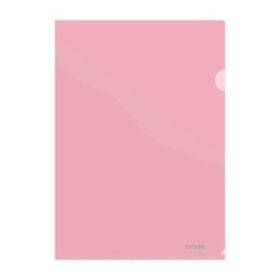 Dohe Dossier Uñero Premium Tamaño A4 - 210x297mm - Fabricado en Polipropileno Translucido de 180 Micras - Color Rojo