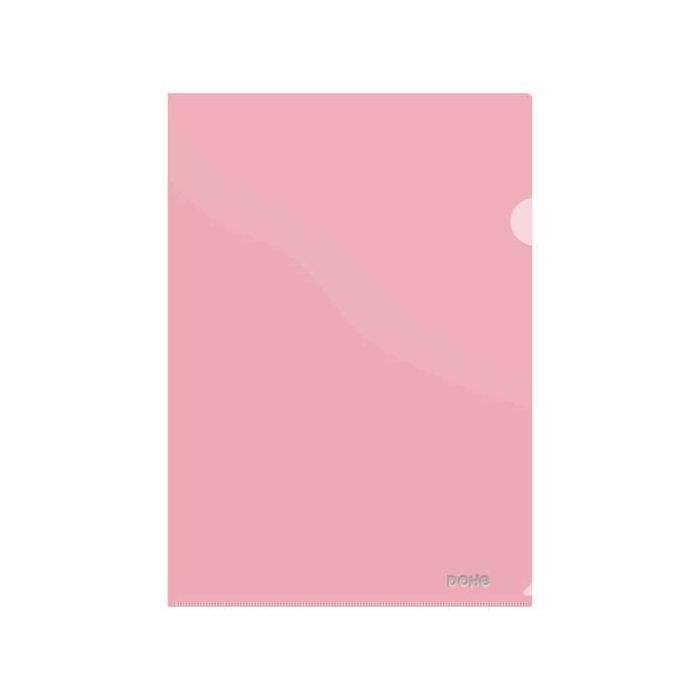 Dohe Dossier Uñero Premium Tamaño A4 - 210x297mm - Fabricado en Polipropileno Translucido de 180 Micras - Color Rojo