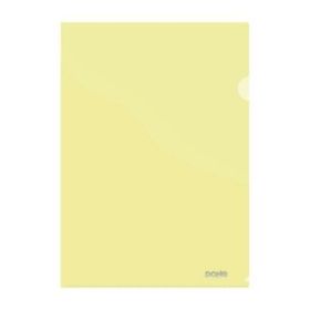 Dohe Dossier Uñero Premium Tamaño A4 - 210x297mm - Fabricado en Polipropileno Translucido de 180 Micras - Color Amarillo